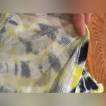 Nike  Black and Yellow Tie-Dye Tank Top Photo 7