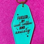 Hotel Style Key Chain (Double Sided) Coffee & Anxiety Photo 1