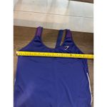 Gym shark athletic tank racer back CS blue Photo 4