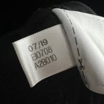 Adidas  Women's MEDIUM Black Striped Long Sleeve Pullover Hoodie Sweater Photo 10