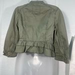 Decree  Jacket Green Zip Front Jacket Size Medium EUC Photo 5