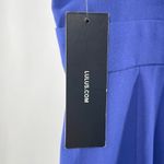 NWT Lulus Idina Backless Bodycon Midi Dress In Royal Blue Size Extra Small Photo 5