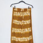 H&M  Pull-on Mustard Gold Boho Wide Leg Pants Size 8 Casual Yellow Pants Photo 1