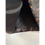 David Meister Dress Asian-Inspired Black Embroidered Floral Frog Closure 12 Photo 5