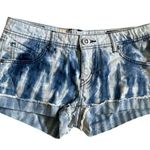 Volcom Sound Check Acid Wash Short Shirt Fit Denim Shorts 3 Photo 0
