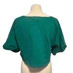 Urban Renewal  Cuffed Fleece Crop Top S/M Oversized Photo 3