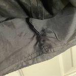 Saint Laurent Vintage  Black Suede Mini Skirt with Leather Stripes Size 36 ~ US 6 Photo 7