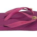 Havaianas Pink crown flip flops womens sandals Size 6 37/38 Photo 0