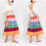 Zimmermann NWOT  Riders Multi Tiered Midi Skirt Flare Size 0/XS Photo 3