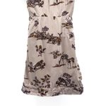 Anthropologie RARE Maeve Southward Stop Dress Deer Woodland Birds Animal Print 6 Photo 11