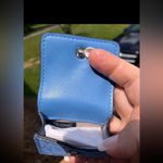 Michael Kors  Signature Blue AirPods Case Keychain South Pacific NWT Photo 1