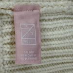 Kaufmanfranco Cream Wool Blend Knit Vest Faux Fur Collar Sleeveless Medium M Photo 3