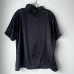 Princess Polly Bessie Black Satin Button Front Collared Blouse Plus Size 18 Photo 9