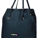 TJ Maxx Gorgeous Black Tote & marching wristlet NWT Photo 0