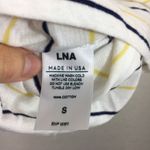 LNA Revolve |  Gaze asymmetric striped tee shirt Photo 5