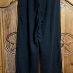 Athletic Works Black wide leg sweatpants with tie waist #sweatpants Photo 1
