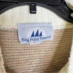 Vintage VTG Bay Point Threads Pumpkin Fall Knit 100% Acrylic Sweater M Medium Photo 7