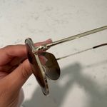 Kate Spade  Brown Aviator Sunglasses with Double-Bridge Design Photo 7