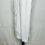 Noel Asmar Asymmetrical White Zipped Jacket Pockets Sz XS Stretch Photo 5