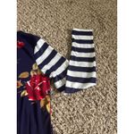 LuLaRoe Luloroe Women's High Low Long‎ Sleeve Rose Floral Design Size Medium Photo 8