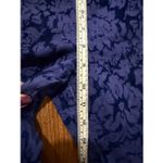 Anthropologie the essential skinny burnout velvet pant purple size 8 Photo 6