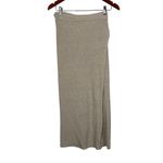 Free People Beach Cream Knit Crochet Wrap Maxi Skirt Size S Photo 1