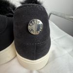 Steve Madden  Black Furry Slip-On Sneakers Photo 4