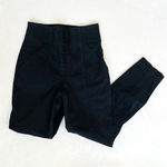 A.L.C. Kyle Lace Up High Waisted Black Skinny Jean Pants Photo 3