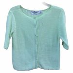 Tommy Hilfiger  Mint Green Cardigan Petite Small Photo 0