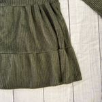 CENY new size XS dark green tiered long sleeve A line dress new Photo 9