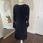 IRO  Witchy Whimsygoth Black Lace Midi Dress Size 16 / XL Photo 3