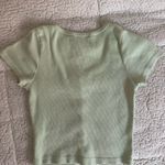 Brandy Melville  green zelly top Photo 3