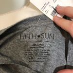 Fifth Sun NWT Heather Gray On Sundays We Watch Football Tee Photo 2