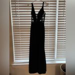 La Femme  Black Prom Dress Photo 2