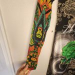 Desigual  Designer Black Multi-Color Floral Print Long Sleeve tunic Photo 2