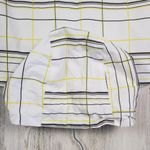 Powder Room Lightweight Full Zip Hooded Windbreaker Jacket Women's Size Medium White Photo 8