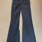 Good American Faded Black Flare Pull On Jeans Jeggings Size 4 Stretch Cotton Photo 1