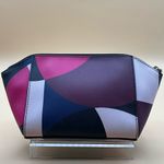 Kate Spade A Very Cool Stylish  Geometric Print Makeup Cosmetic Bag Photo 2