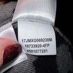 Anne Klein Grey and black open front long sleeved sweater size medium Photo 5