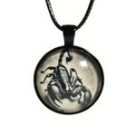 Handmade Unisex Gothic “Venom Reliquary” Scorpion Necklace Alternative Fashion Edgy Photo 1