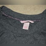 Victoria's Secret PINK  Gray Vintage Rhinestone Sweater Photo 1