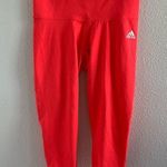 Adidas Climalite Active Tights Pants Pink Workout Gym Athleisure Sports Small Photo 0
