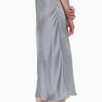 Aritzia Wilfred Only Slip Satin Dress Purple Photo 2