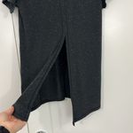 Lululemon Size 2 Black Speckled Part Ways Split Back Short Sleeve Active Top Photo 8