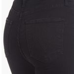 Mother High Waisted Rider Ankle Not Guilty Black jeans, size 32 designer grunge Photo 3