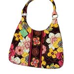 Vera Bradley Pink and Yellow Floral Shoulder Bag New with tag Photo 0