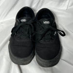 Vans  Doheny Sneaker- Black- Women’s size 7.5- men’s size 6‎ Photo 3