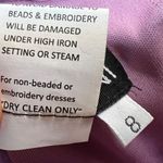 Jovani  Lilac Sequin One Shoulder Prom Pageant Gown 23076 Size 8 NWT Photo 6