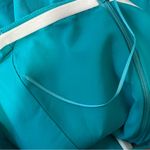 Amanda Uprichard Mohan Strapless Faux Leather Dress Marina Blue Photo 9