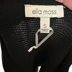 Ella Moss  Black Sweater‎ nwot Photo 3